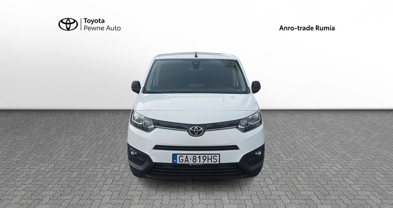 Toyota Proace City cena 68880 przebieg: 73716, rok produkcji 2021 z Rejowiec Fabryczny małe 154